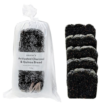 Nonie's Activated Charcoal and Quinoa Gluten-Free Bread 1.1kg